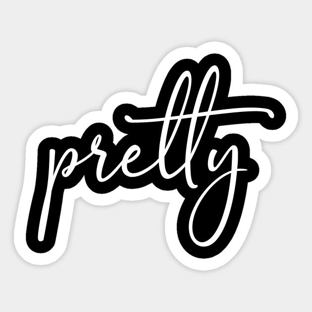 Pretty Calligraphy Sticker by PallKris